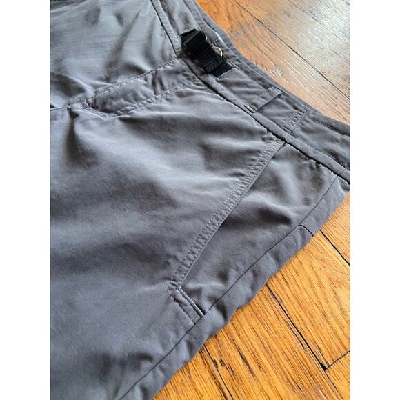 COLUMBIA Titanium Nylon Gray Adventure Shorts Womens sz 10 - Picture 4 of 12
